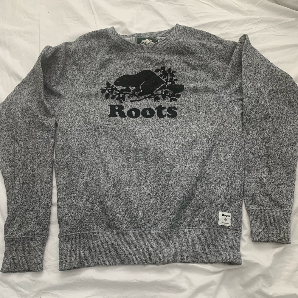 Salt And Pepper Roots Crewneck